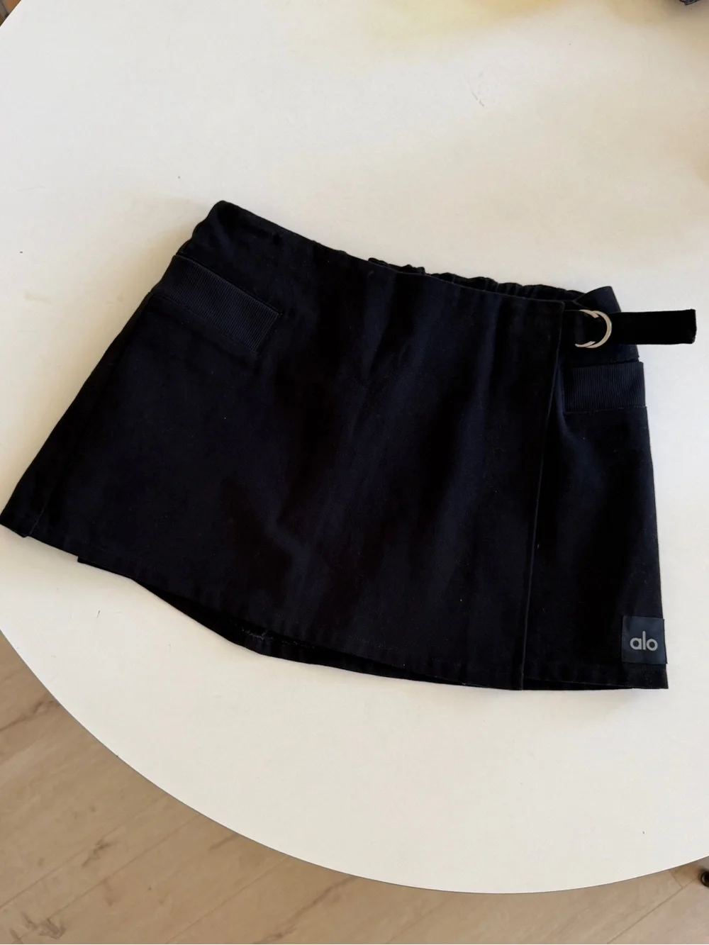 ALO Main Character Mini Skirt in Black - Small